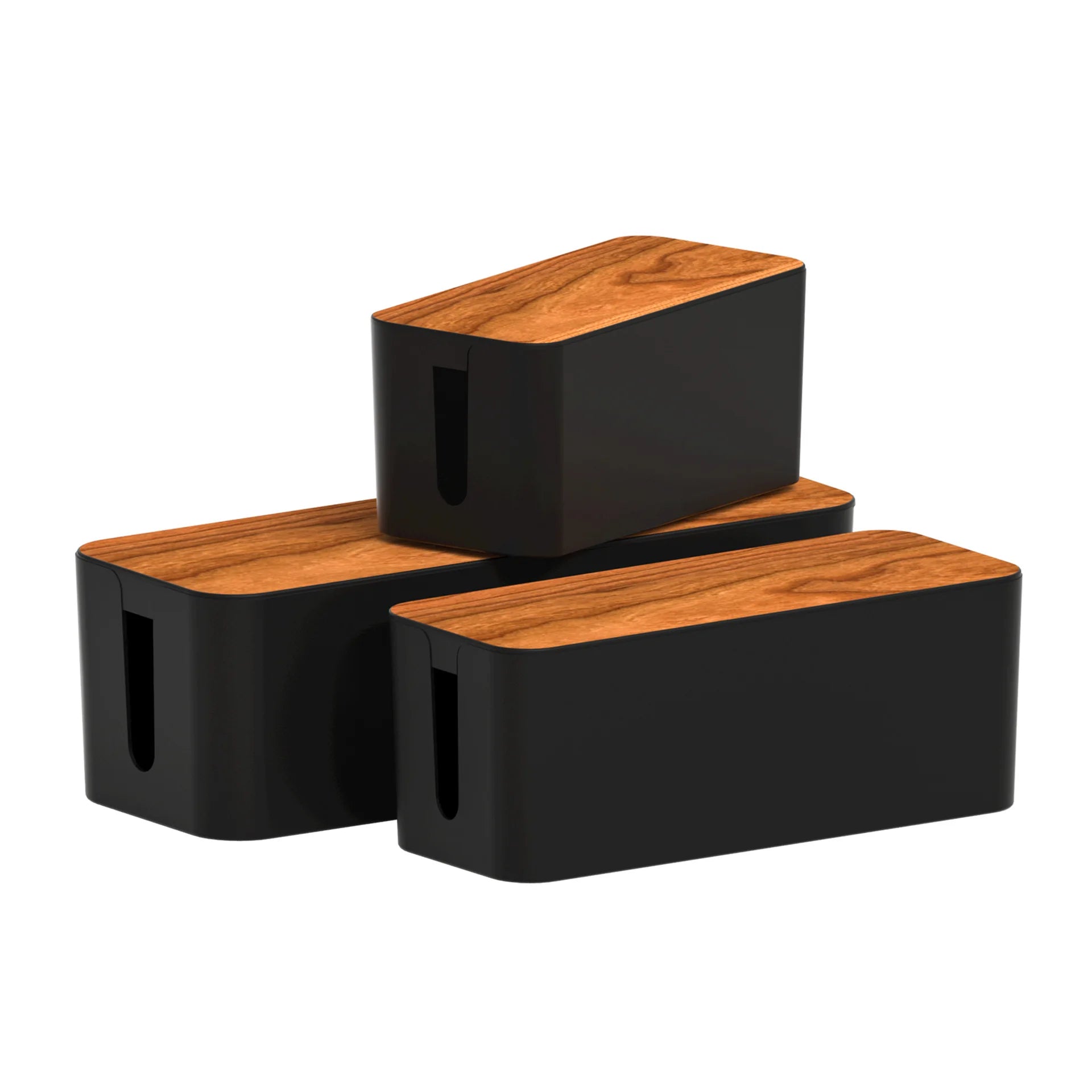 Cable Management Box, Cable Management Kit for Power Strip to Hide Wires, Cord Organizer