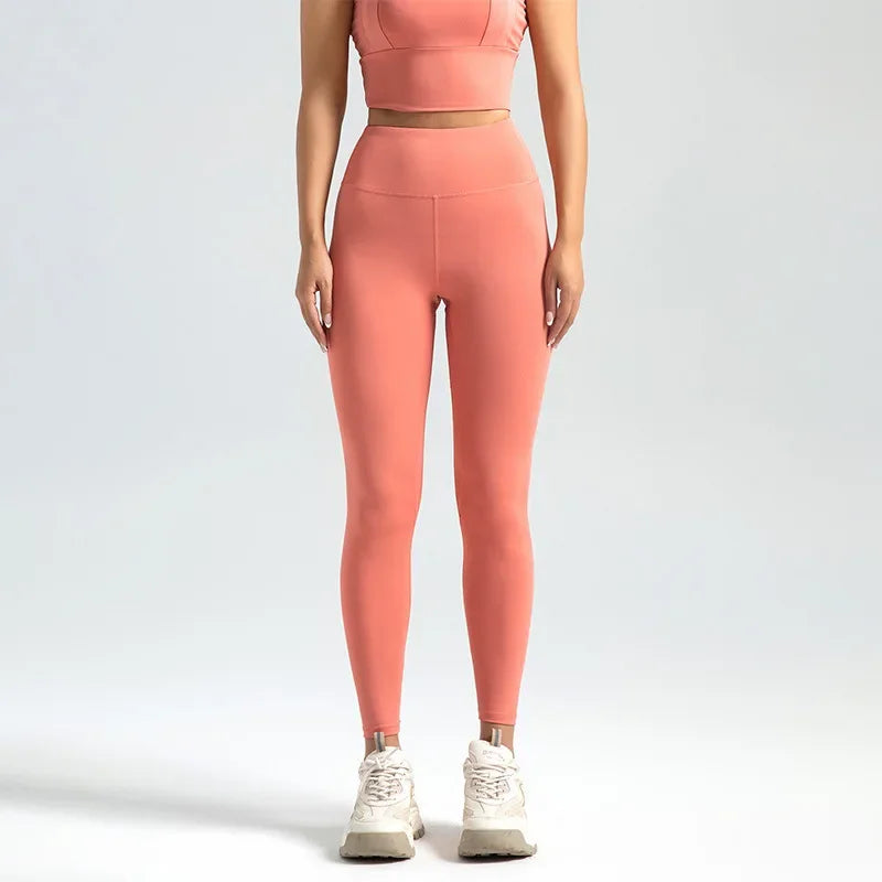 High Waist Seamless Yoga Leggings for Women – Booty Lift Gym & Fitness Pants (S–3XL)