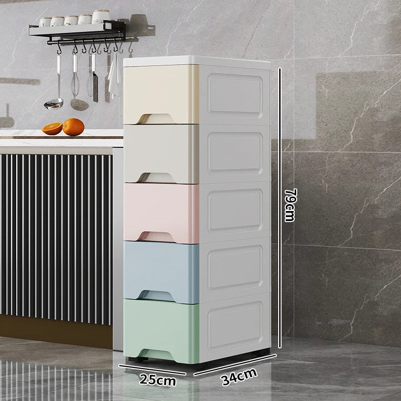 Stackable Underwear & Socks Storage Drawer Organizer – Plastic Closet Storage Box