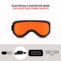 USB Heated Eye Mask for Dry Eyes – 3 Heat Levels Warm Compress Sleep Mask