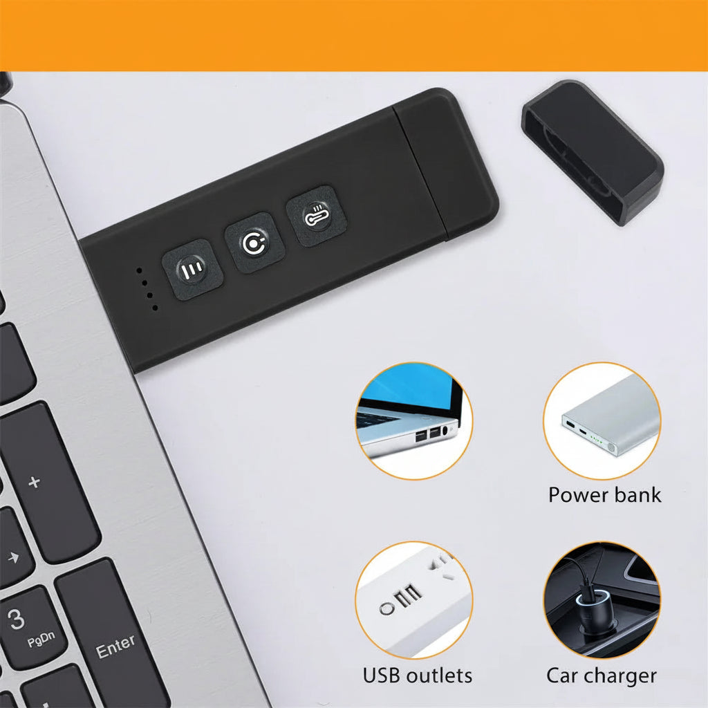 Clip-On Bookmark Book Light with Timer – USB Rechargeable Mini LED Reading Light