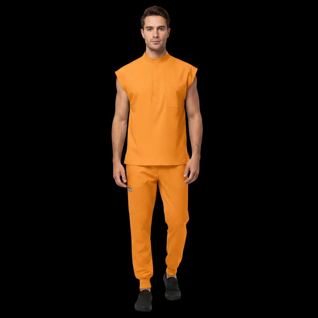 Premium unisex Quick-Dry Medical Scrub Set | Stretch Top & Pants for Healthcare Professionals