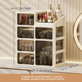 Luxury Makeup Organizer with Drawers – Cosmetic & Skincare Storage Box for Vanity