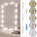 LED Vanity Mirror Light Strip – USB Dimmable 5 Color Temperature Makeup Lights