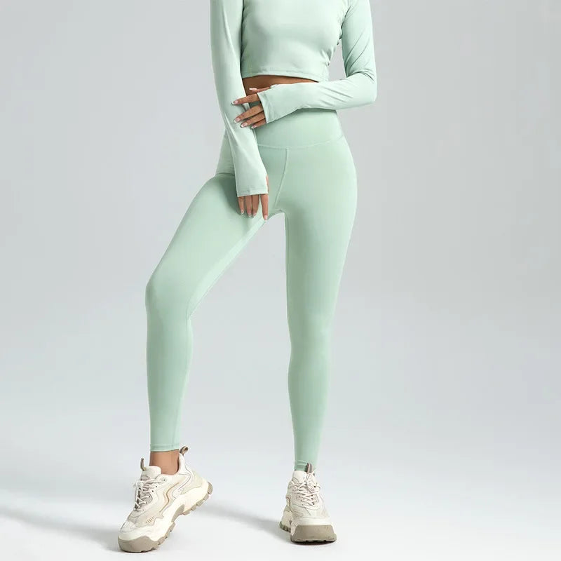 High Waist Seamless Yoga Leggings for Women – Booty Lift Gym & Fitness Pants (S–3XL)