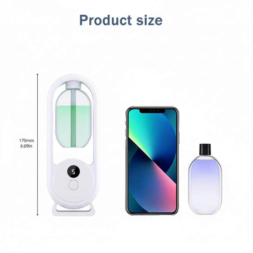 Rechargeable Portable Aromatherapy Diffuser – 5-Speed Essential Oil Mist Diffuser