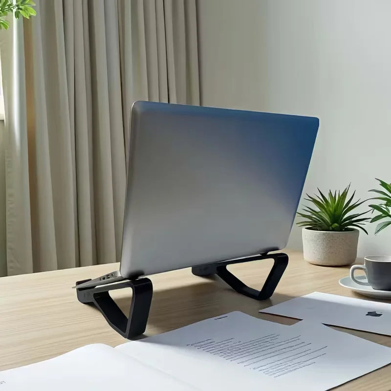 Adjustable Foldable Laptop Stand- Ergonomic Portable Laptop Riser