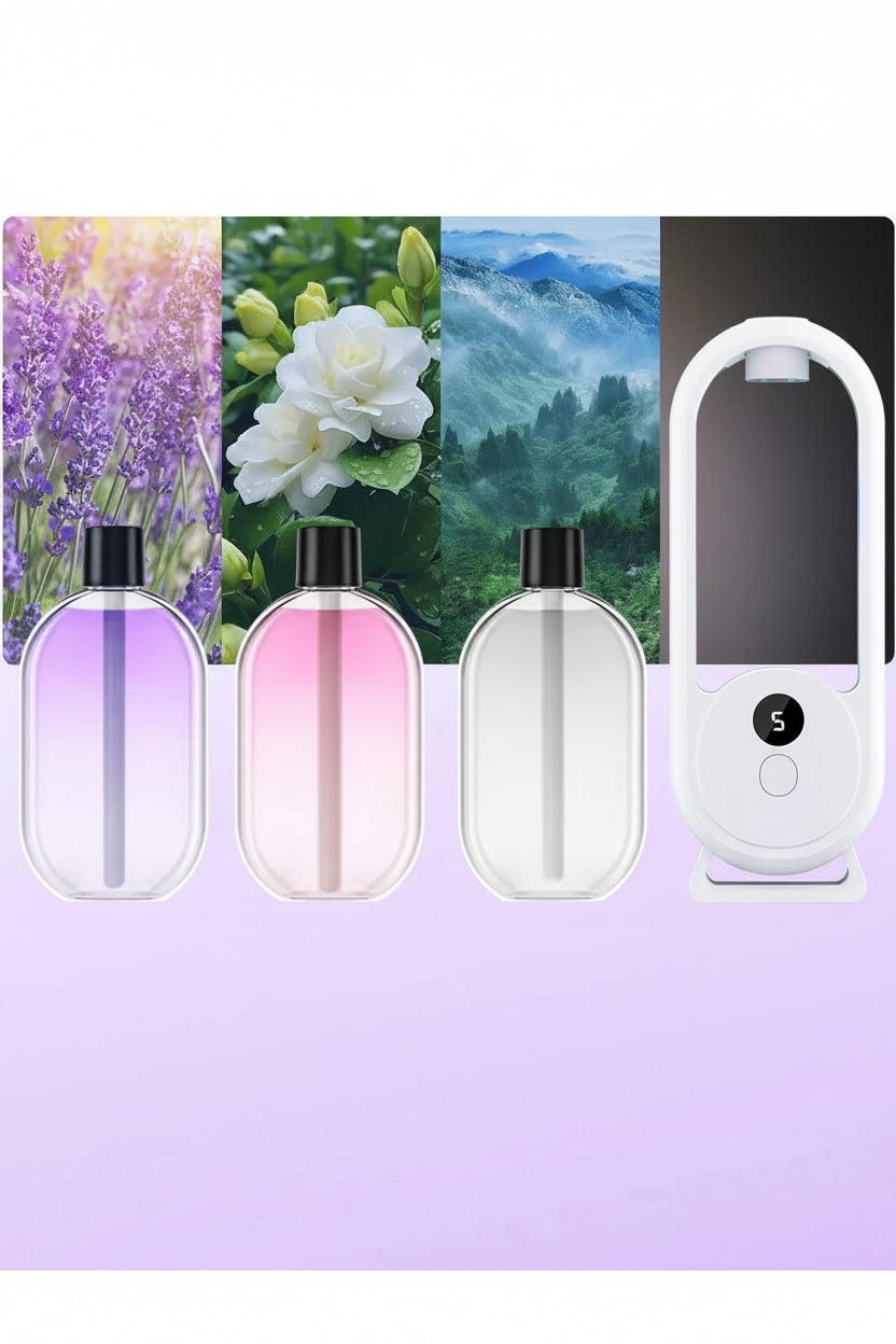 Rechargeable Portable Aromatherapy Diffuser – 5-Speed Essential Oil Mist Diffuser
