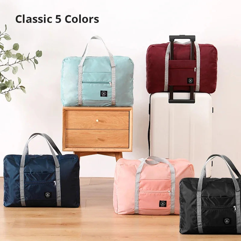 Foldable Travel Duffel Bag – Lightweight Packable Luggage