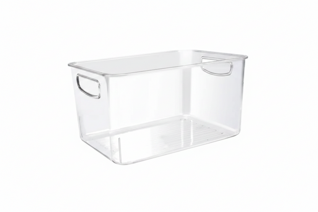 Stackable Fridge Can Organizer – Space-Saving Beverage Storage Bin