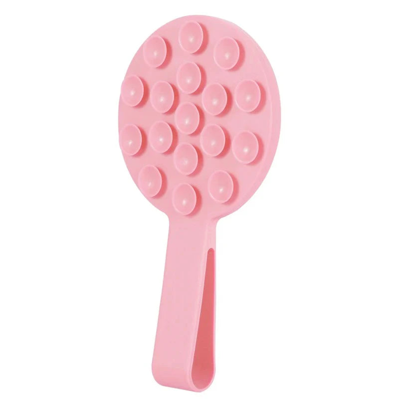 Magnetic Silicone Suction Cup Phone Holder – Portable Handheld & Mirror Mount