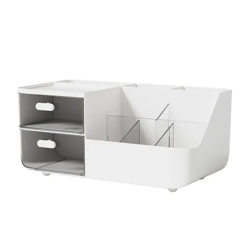 Desktop Storage Organizer with Drawers – Cosmetic & Office Storage Box