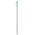 Reusable Silicone Straw – Large Diameter Long Straw with Cover for Water Bottles & Tumblers
