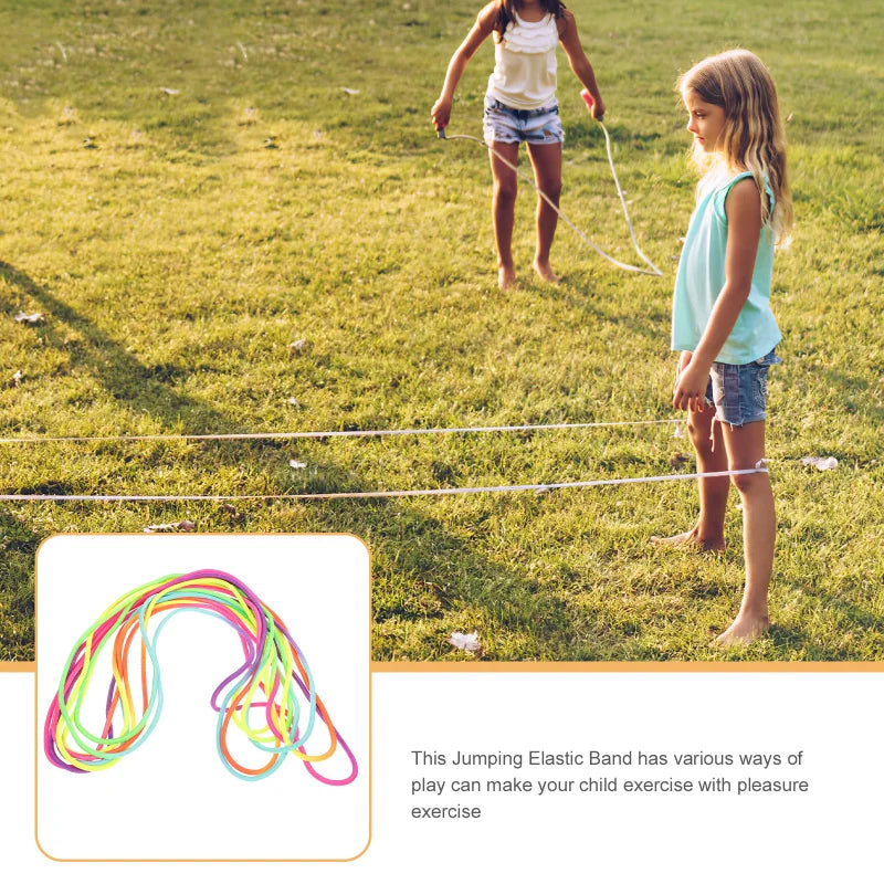 Super Elastic Jump Rope – Adjustable Rubber Band