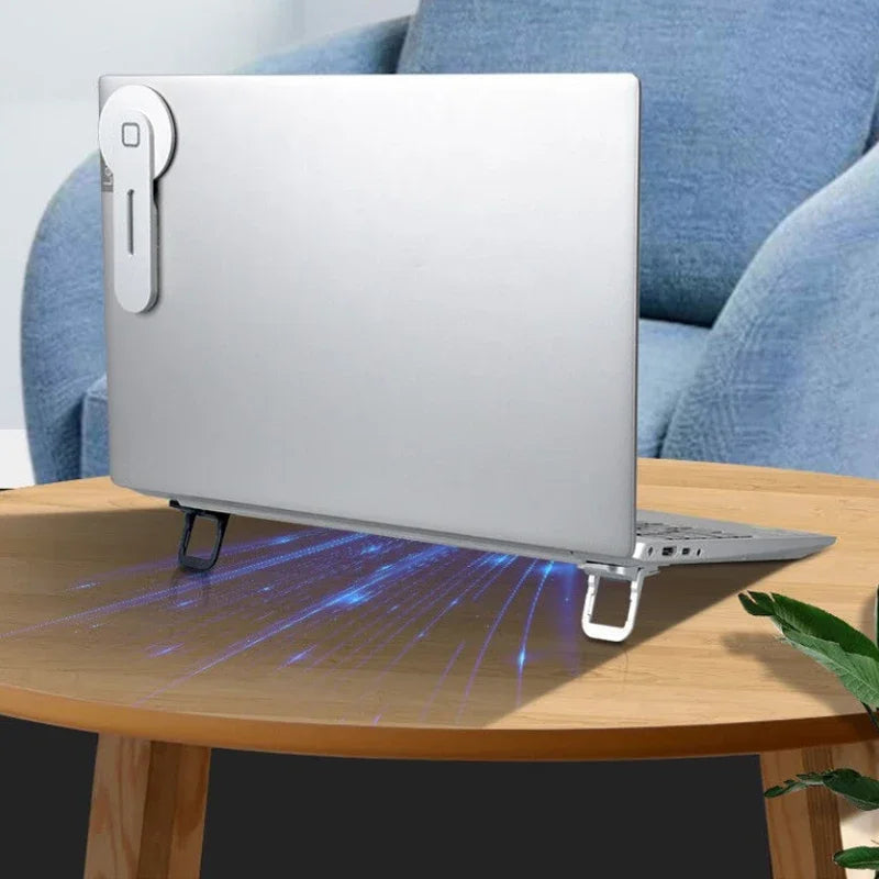 Portable Foldable Laptop Stand – Adjustable Ergonomic Riser