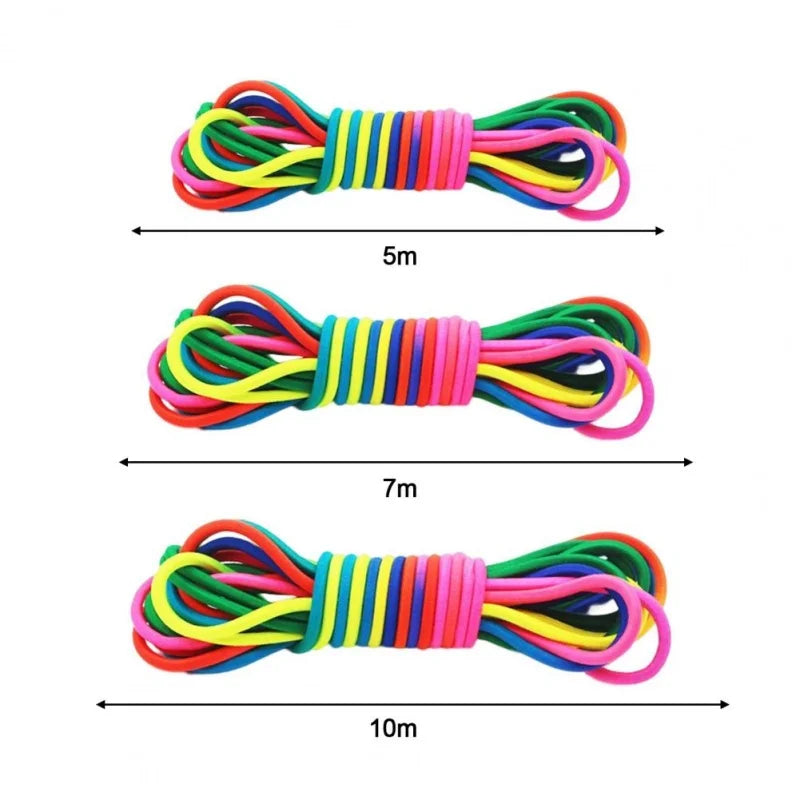 Super Elastic Jump Rope – Adjustable Rubber Band