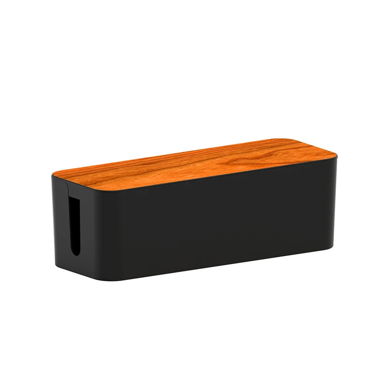 Cable Management Box, Cable Management Kit for Power Strip to Hide Wires, Cord Organizer