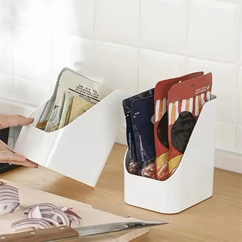Clear Fridge Organizer Bin – Space-Saving Storage Container