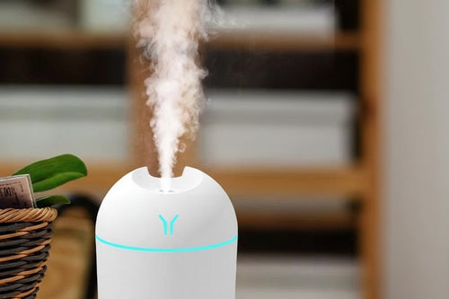 250ml USB Mini Cool Mist Humidifier with LED Light