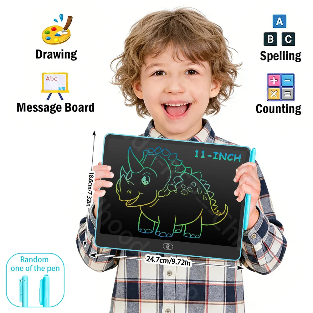 LCD Drawing Tablet for Kids – Doodle & Writing Board with Stylus