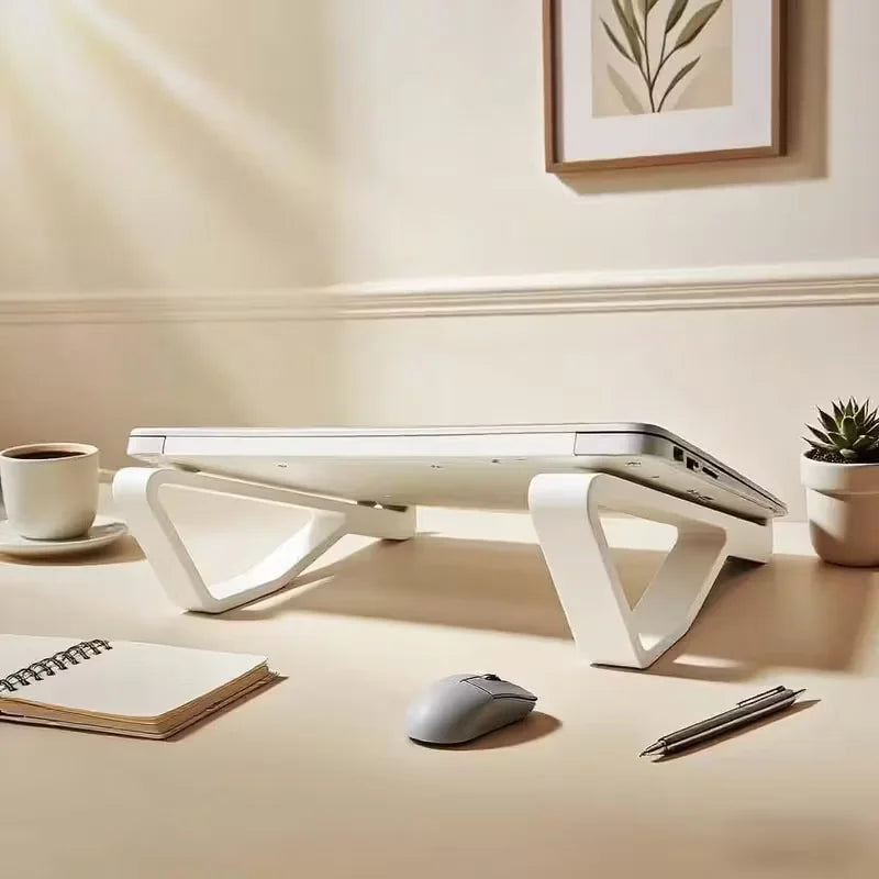 Adjustable Foldable Laptop Stand- Ergonomic Portable Laptop Riser