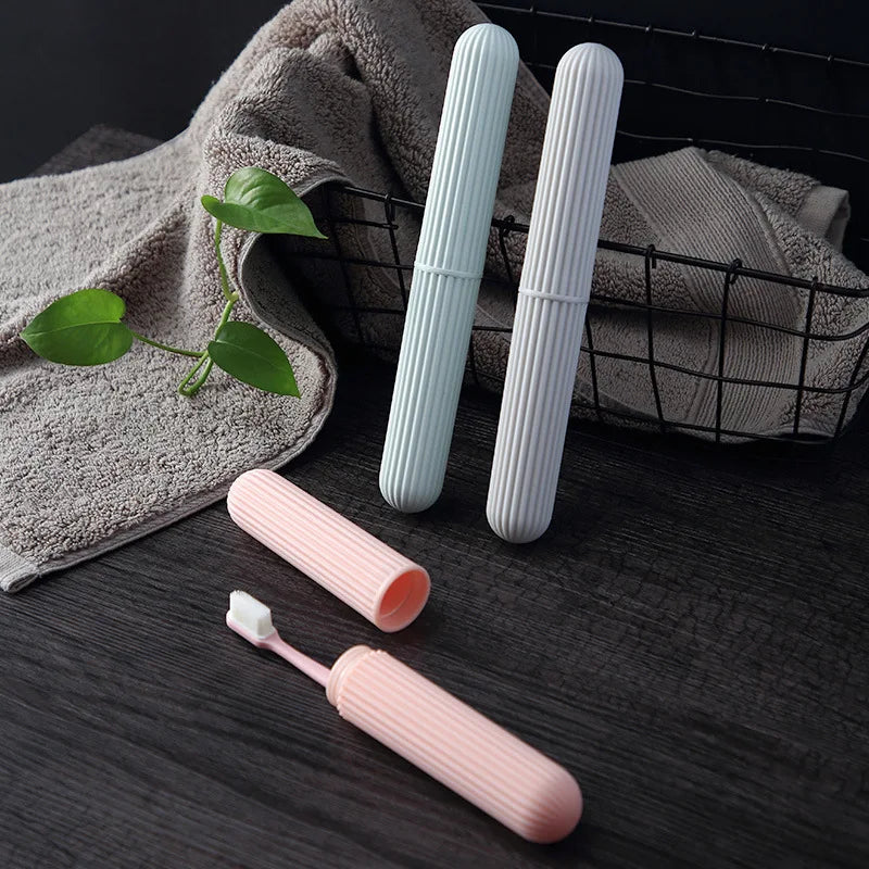 Travel Toothbrush Case Bathroom Supplies Portable Toothbrush Storage