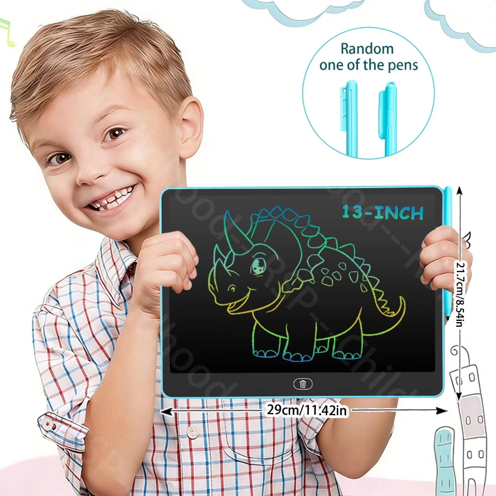 LCD Drawing Tablet for Kids – Doodle & Writing Board with Stylus