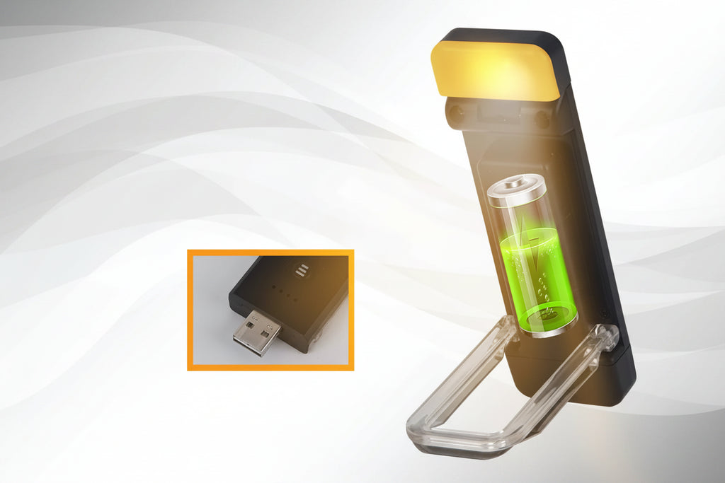 Clip-On Bookmark Book Light with Timer – USB Rechargeable Mini LED Reading Light