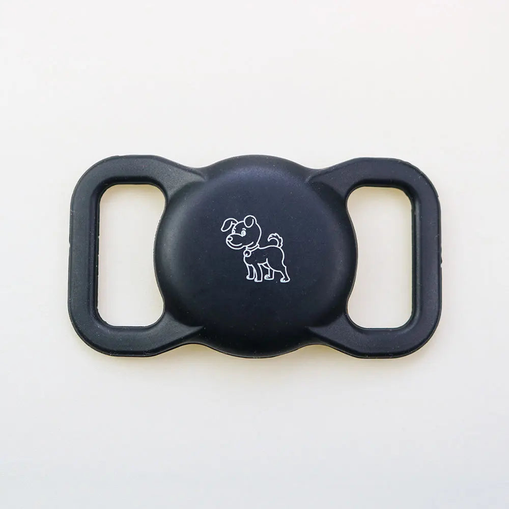 AirTag Dog & Cat Collar Holder – Silicone Full Body Protective