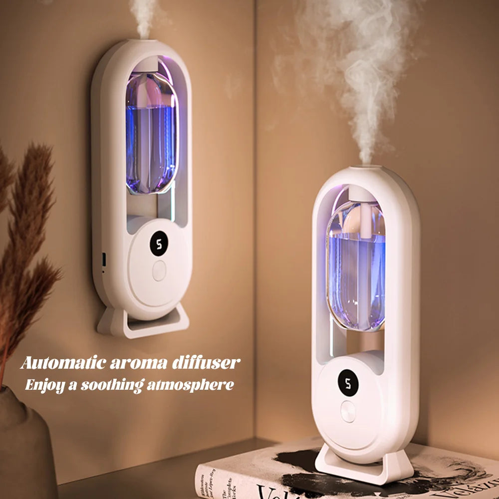 Rechargeable Portable Aromatherapy Diffuser – 5-Speed Essential Oil Mist Diffuser