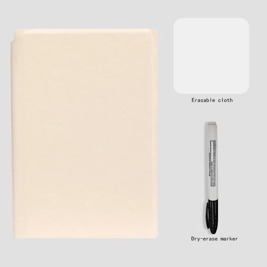 A5 Reusable Whiteboard Notebook Set – Smart, Eco-Friendly Writing Solution