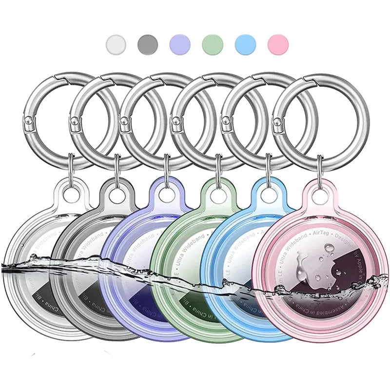 Waterproof AirTag Protective Keychain Holder – Anti-Lost Tracker Case