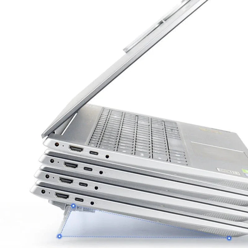 Portable Foldable Laptop Stand – Adjustable Ergonomic Riser