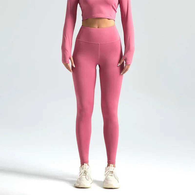 High Waist Seamless Yoga Leggings for Women – Booty Lift Gym & Fitness Pants (S–3XL)