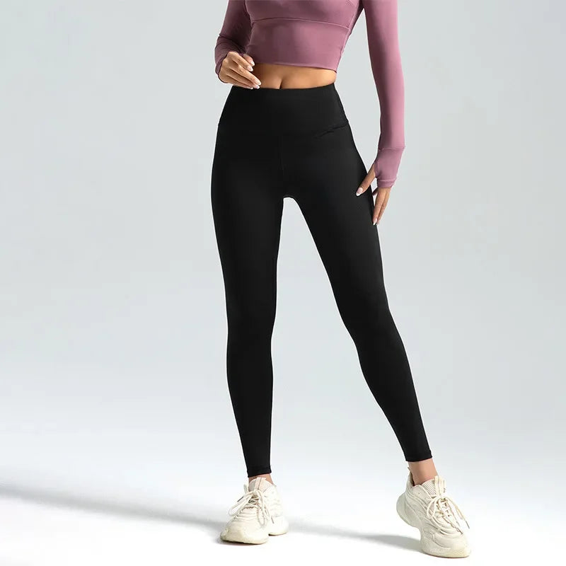 High Waist Seamless Yoga Leggings for Women – Booty Lift Gym & Fitness Pants (S–3XL)