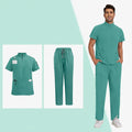 Medical Scrub Uniform Set for Men & Women – Breathable V-Neck Nursing Scrubs.