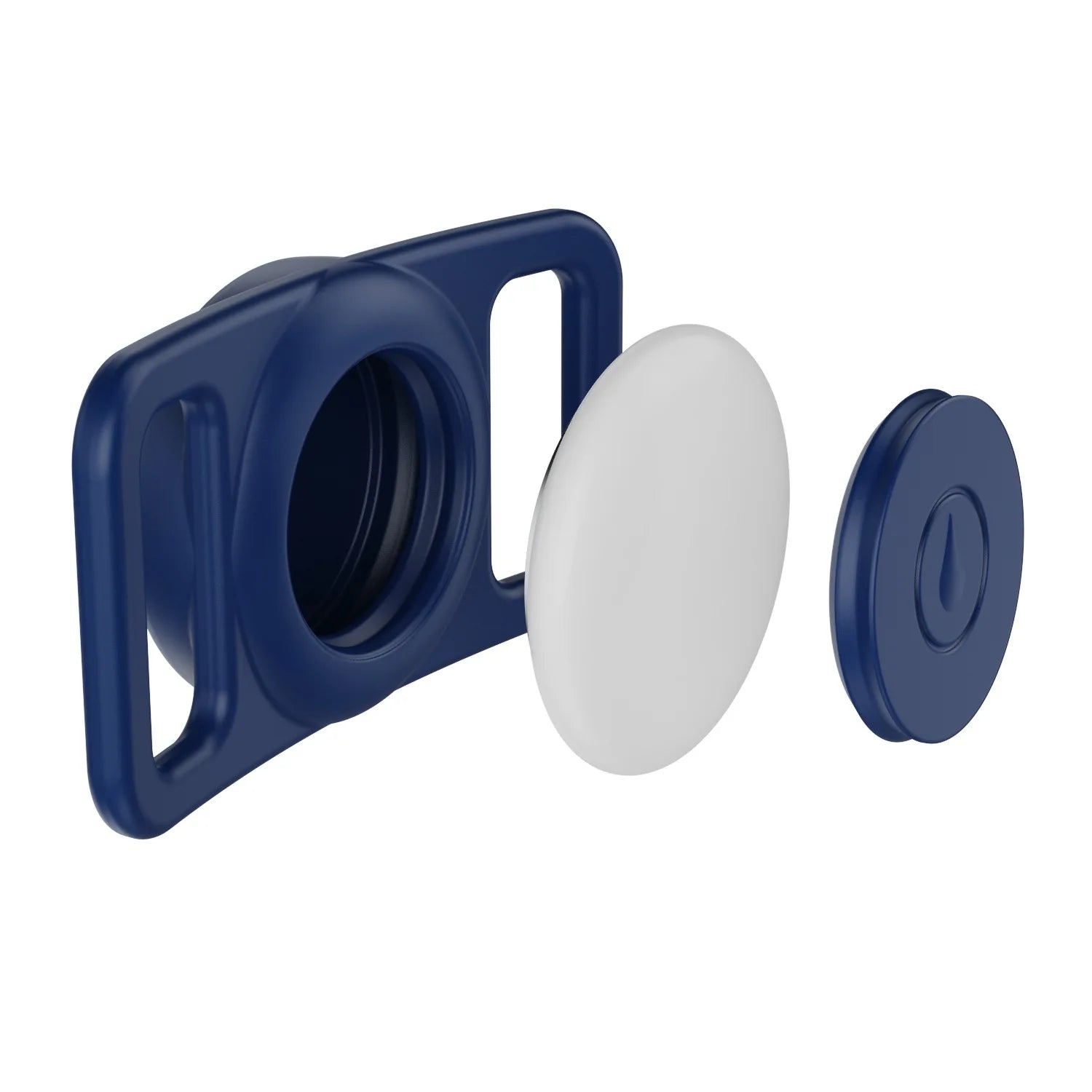 AirTag Dog & Cat Collar Holder – Silicone Full Body Protective